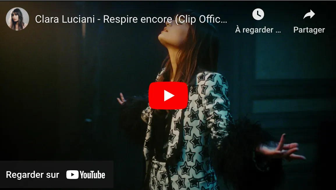 Ménopause, la playlist : 'Respire encore' de Clara Luciani